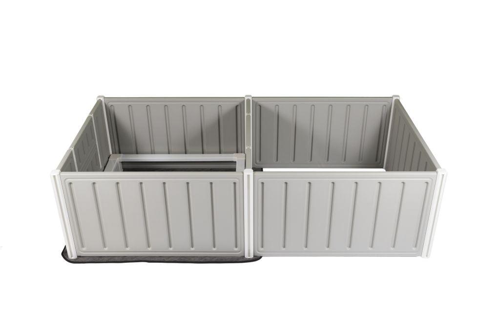 Artemis Whelping Box Plus with Step Rail- 22" High - 80"x40"