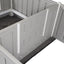 Artemis Whelping Box Plus with Step Rail- 22" High - 80"x40" - Artemis Whelping