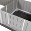 Artemis Whelping Box Plus with Step Rail- 22" High - 80"x40"