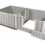Artemis Whelping Box Plus with Step Rail- 22" High - 80"x40"