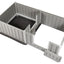 Artemis Whelping Box Plus with Step Rail- 22" High - 80"x40" - Artemis Whelping