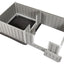 Artemis Whelping Box Plus with Step Rail- 22" High - 80"x40"