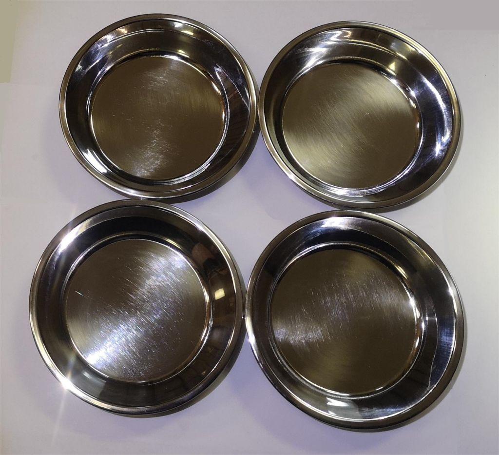 Feeding Bowl 4-piece set-Food Grade 304 Stainless-Steel - Artemis Whelping