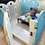 30" High Playpen - Blue&White - Artemis Whelping