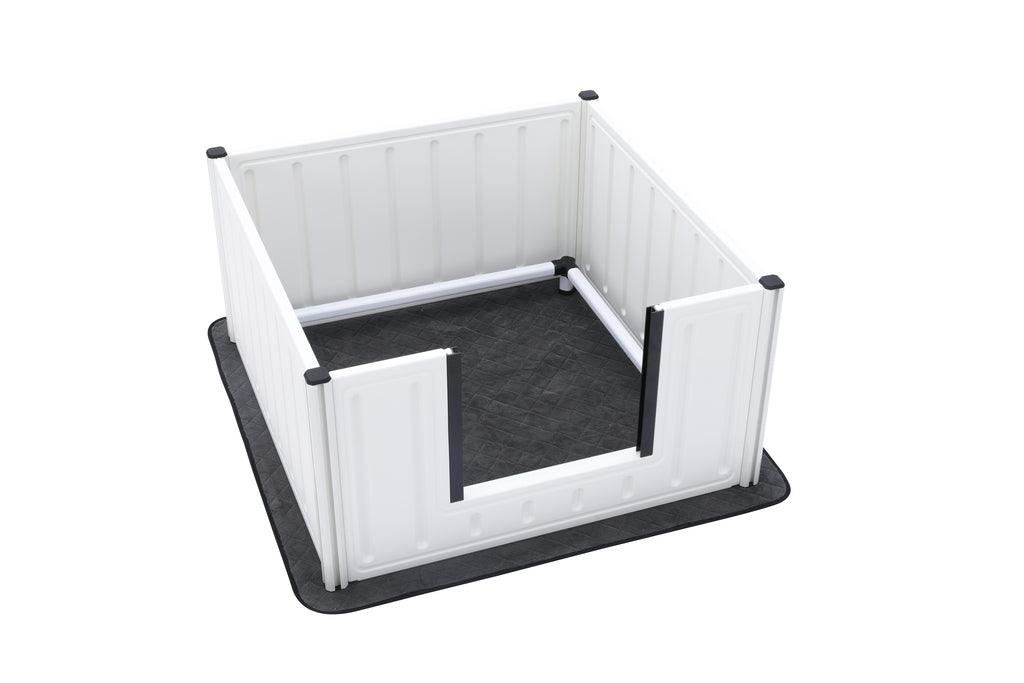 Artemis Whelping Box Standard - 22" High - 40"x40" - Artemis Whelping