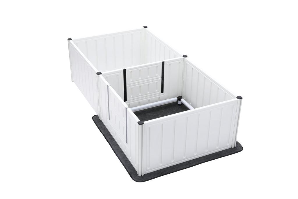 Artemis Whelping Box Plus - 22" High - 80"x40" - Artemis Whelping