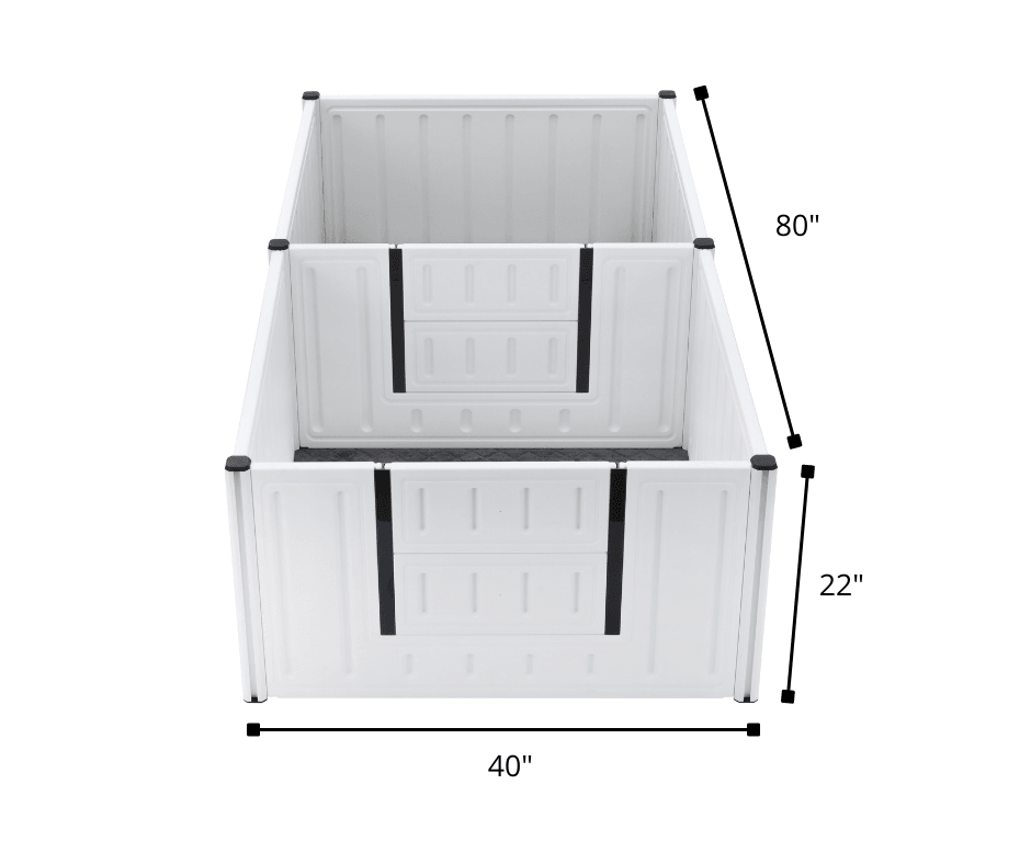 Artemis Whelping Box Plus - 22" High - 80"x40" - Artemis Whelping